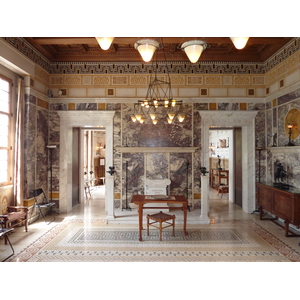 รูปถ่าย ฝรั่งเศส(France) โบลีเยอ-ซูร์-แมร์(Beaulieu sur Mer) วิลลาเกรีลอส(Villa Kerylos) 2009-05 99