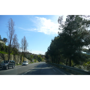 รูปถ่าย ฝรั่งเศส(France) เฟรนช์ริวิเอรา(French Riviera) ถนนจากว็องส์ไปกาญ(Vence to Cagnes road) 2008-03 48