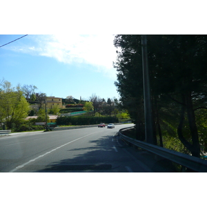 รูปถ่าย ฝรั่งเศส(France) เฟรนช์ริวิเอรา(French Riviera) ถนนจากว็องส์ไปกาญ(Vence to Cagnes road) 2008-03 43