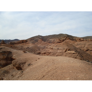 รูปถ่าย คาซัคสถาน(Kazakhstan) หุบผาชารึน(Charyn Canyon) 2007-03 106