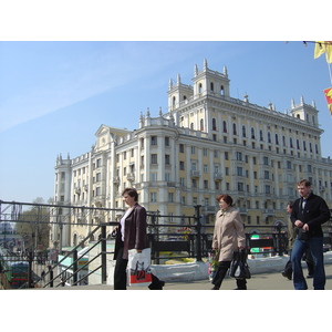 รูปถ่าย รัสเซีย(Russia) มอสโก(Moscow) ถนนตแวร์สกายา(Tverskaya Street) 2005-04 45