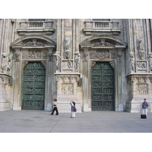 รูปถ่าย อิตาลี(Italy) มิลาน(Milan) ดัวโม(Duomo) 2001-10 30