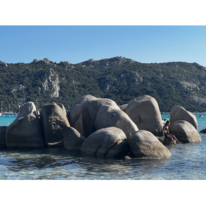 รูปถ่าย ฝรั่งเศส(France) คอร์สิคา(Corsica) หาดซันตาจูเลีย(Santa Giulia Beach) 2022-07 30