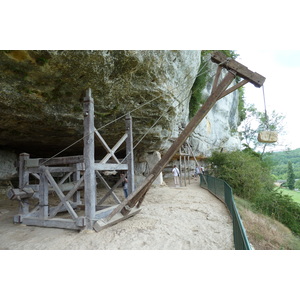 รูปถ่าย ฝรั่งเศส(France) ลาร็อกแซ็งคริสตอฟ(La Roque St Christophe) 2010-08 27