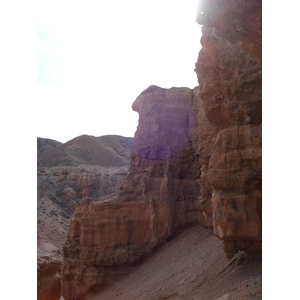 รูปถ่าย คาซัคสถาน(Kazakhstan) หุบผาชารึน(Charyn Canyon) 2007-03 105
