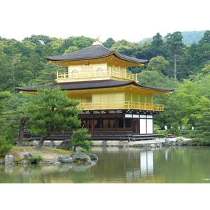 รูปถ่าย ญี่ปุ่น(Japan) เกียวโต(Kyoto) วัดคินกะกุจิ (ศาลาทอง)(Kinkakuji Temple(Golden Pavilion)) 2010-06 13