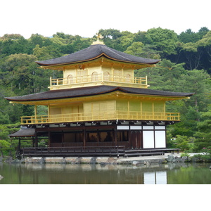 รูปถ่าย ญี่ปุ่น(Japan) เกียวโต(Kyoto) วัดคินกะกุจิ (ศาลาทอง)(Kinkakuji Temple(Golden Pavilion)) 2010-06 1