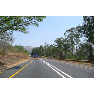 รูปถ่าย แอฟริกาใต้(South Africa) ถนนจากเนลสปรุตไปโจฮันเนสเบิร์ก(Nelspruit to Johannesburg road) 2008-09 10