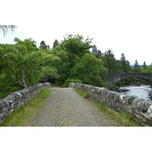 รูปถ่าย อังกฤษ(United Kingdom) สกอตแลนด์(Scotland) ถนนจากทะเลสาบลอคลากันไปทะเลสาบล็อกเนสส์(Loch Laggan to Loch Ness road) 2011-07 11