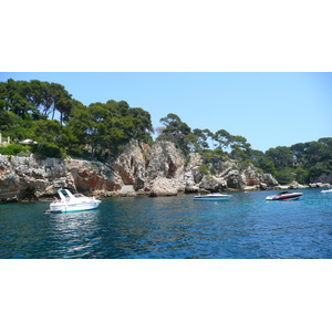 รูปถ่าย ฝรั่งเศส(France) แหลมอ็องตีบ(Cap d'Antibes) อ่าวลาร์ฌ็องโฟ(Anse de l'Argent Faux) 2007-07 23