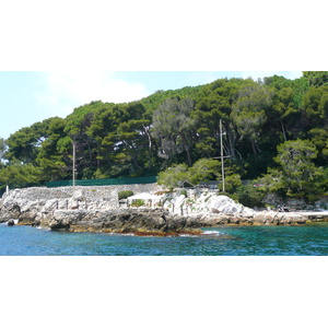 รูปถ่าย ฝรั่งเศส(France) แหลมอ็องตีบ(Cap d'Antibes) อ่าวลาร์ฌ็องโฟ(Anse de l'Argent Faux) 2007-07 31