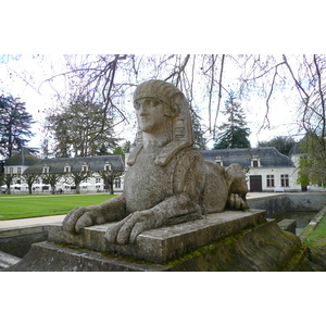 รูปถ่าย ฝรั่งเศส(France) ปราสาทเชอนงโซ(Chenonceau Castle) สวนปราสาทเชอนงโซ(Gardens of Chenonceau) 2008-04 83