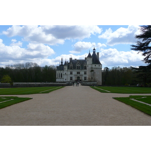 รูปถ่าย ฝรั่งเศส(France) ปราสาทเชอนงโซ(Chenonceau Castle) 2008-04 46