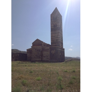 รูปถ่าย อิตาลี(Italy) ซาร์ดิเนีย(Sardinia) มหาวิหารซักการ์เจีย(Basilica di Saccargia) 2015-06 2