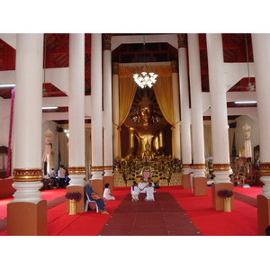 รูปถ่าย ไทย(Thailand) เชียงใหม่(Chiang Mai) ข้างในคุเมืองเชียงใหม่(Inside Canal) วัดพระสิงห์(Wat Phra Sing temple) 2006-04 23