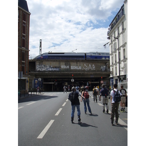รูปถ่าย ฝรั่งเศส(France) ปารีส(Paris) เล่นสเก็ตในปารีส(Randonnee Roller et Coquillages) 2007-07 34