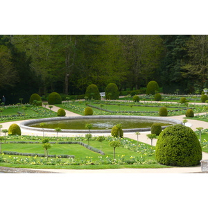 รูปถ่าย ฝรั่งเศส(France) ปราสาทเชอนงโซ(Chenonceau Castle) สวนปราสาทเชอนงโซ(Gardens of Chenonceau) 2008-04 94
