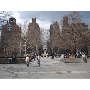 รูปถ่าย สหรัฐอเมริกา(United States) นิวยอร์ก(New York) วอชิงตันสแควร์(Washington Square) 2006-03 12