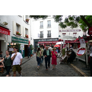 รูปถ่าย ฝรั่งเศส(France) ปารีส(Paris) จัตุรัสแตร์ทร์(Place du Tertre) 2007-06 12