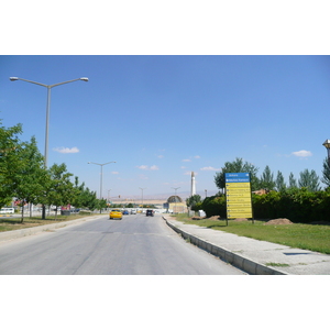 รูปถ่าย ตุรกี(Turkey) อังการา(Ankara) ถนนจากบิลเคนต์ไปอังการา(Bilkent to Ankara road) 2008-07 71