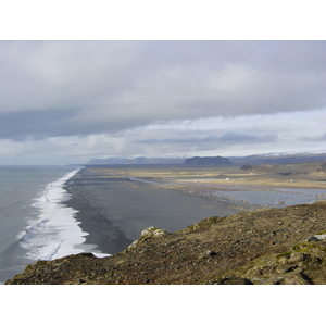 รูปถ่าย ไอซ์แลนด์(Iceland) เดียร์โฮไล(Dyrholaey) 2003-03 8