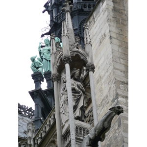 รูปถ่าย ฝรั่งเศส(France) ปารีส(Paris) มหาวิหารน็อทร์-ดาม(Notre Dame) 2007-05 103