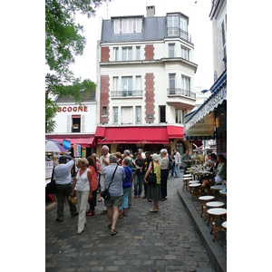 รูปถ่าย ฝรั่งเศส(France) ปารีส(Paris) จัตุรัสแตร์ทร์(Place du Tertre) 2007-06 21