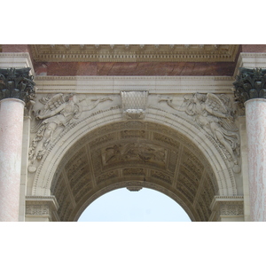 รูปถ่าย ฝรั่งเศส(France) ปารีส(Paris) สวนการูแซลแห่งลูฟวร์(Louvre Carrousel Garden) 2007-05 10