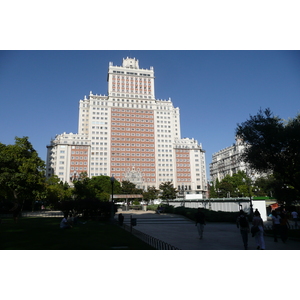รูปถ่าย สเปน(Spain) มาดริค(Madrid) จัตุรัสเอสปัญญา(Plaza de Espana) 2007-09 11