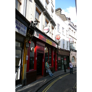 รูปถ่าย อังกฤษ(United Kingdom) ลอนดอน(London) ถนนแฮนเวย์(Hanway Street) 2007-09 21