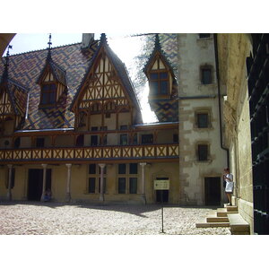 รูปถ่าย ฝรั่งเศส(France) โบนเนอ(Beaune) โรงพยาบาลเก่าโบน (ออสปิสเดอโบน)(Hospices de Beaune) 1999-06 10