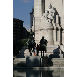 รูปถ่าย สเปน(Spain) มาดริค(Madrid) จัตุรัสเอสปัญญา(Plaza de Espana) 2007-09 5