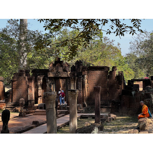รูปถ่าย กัมพูชา(Cambodia) เสียมราฐ(Siem Reap) ปราสาทบันทายศรี(Banteay Srei) 2023-01 45