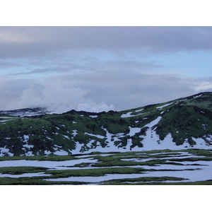 รูปถ่าย ไอซ์แลนด์(Iceland) ถนนหมายเลข 39 ไปเรคยาวิก(Road 39 to Reykjavik) 2003-03 0