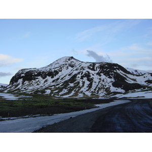 รูปถ่าย ไอซ์แลนด์(Iceland) ถนนหมายเลข 39 ไปเรคยาวิก(Road 39 to Reykjavik) 2003-03 1