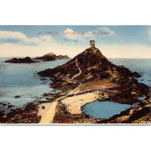 รูปถ่าย ฝรั่งเศส(France) คอร์สิคา(Corsica) โปสการ์ดเก่า(Old Postcards) 1900-01 269