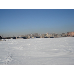 รูปถ่าย รัสเซีย(Russia) เซนต์ปีเตอร์สเบิร์ก(St Petersburg) เนวา(Neva) 2006-03 27
