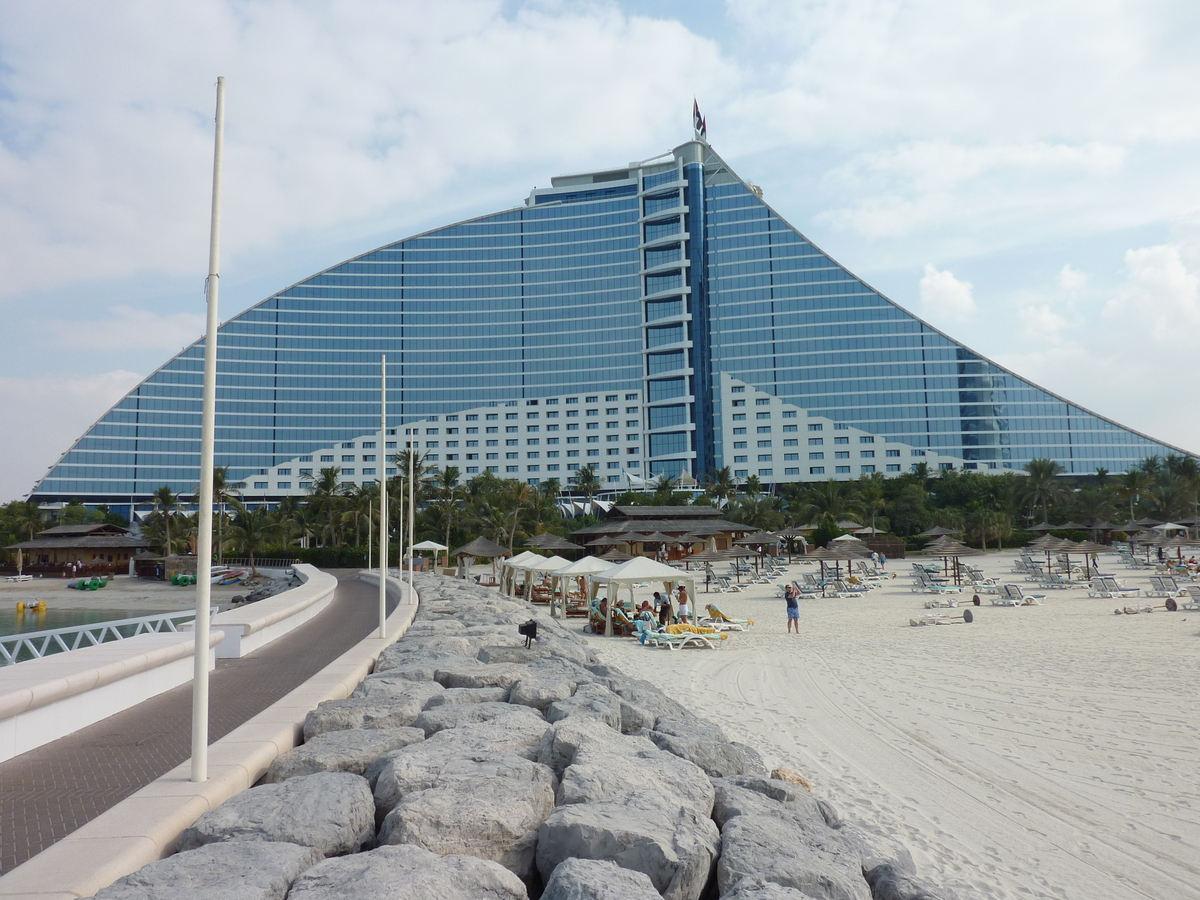 รูปถ่าย สหรัฐอาหรับเอมิเรตส์(United Arab Emirates) ดูไบ(Dubai) โรงแรมจูไมราห์บีช(Jumeirah Beach Hotel) 2009-12 23