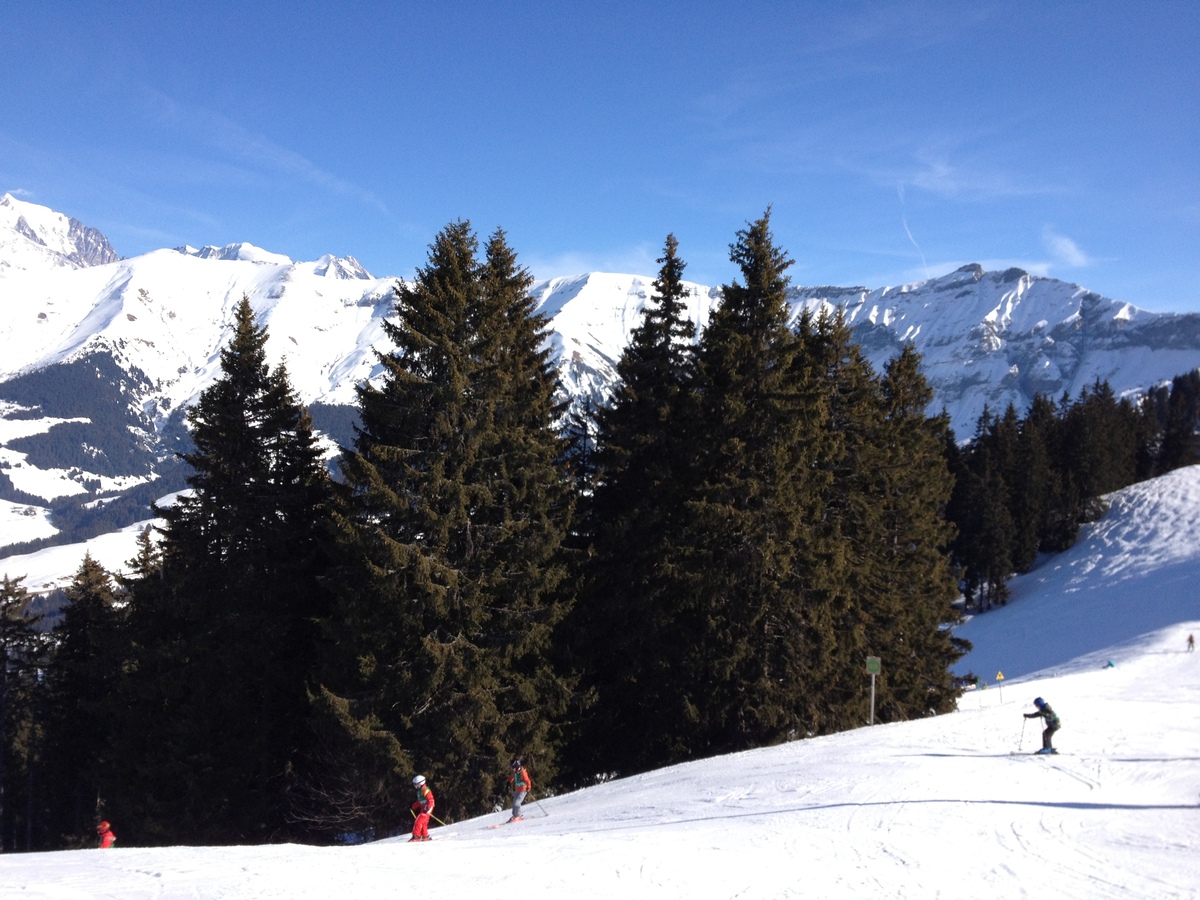 รูปถ่าย ฝรั่งเศส(France) เมแฌฟว์(Megeve) โรชบรุน(Rochebrune) 2012-02 6