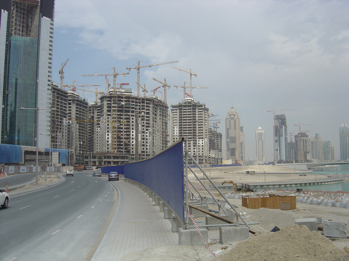 รูปถ่าย สหรัฐอาหรับเอมิเรตส์(United Arab Emirates) ดูไบ(Dubai) หาดจุมัยเราะห์(Jumeirah Beach) 2005-03 28