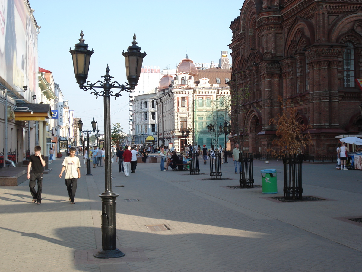 รูปถ่าย รัสเซีย(Russia) กาซาน(Kazan) ถนนเบามานา(Baumana Street) 2006-07 48