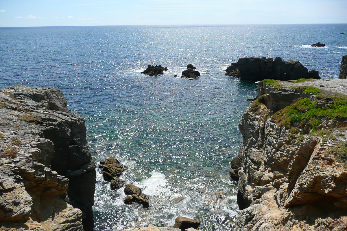 รูปถ่าย ฝรั่งเศส(France) คาบสมุทรกีเบอรง(Quiberon peninsula) แหลมแปร์โช(Pointe du Percho) 2008-07 37