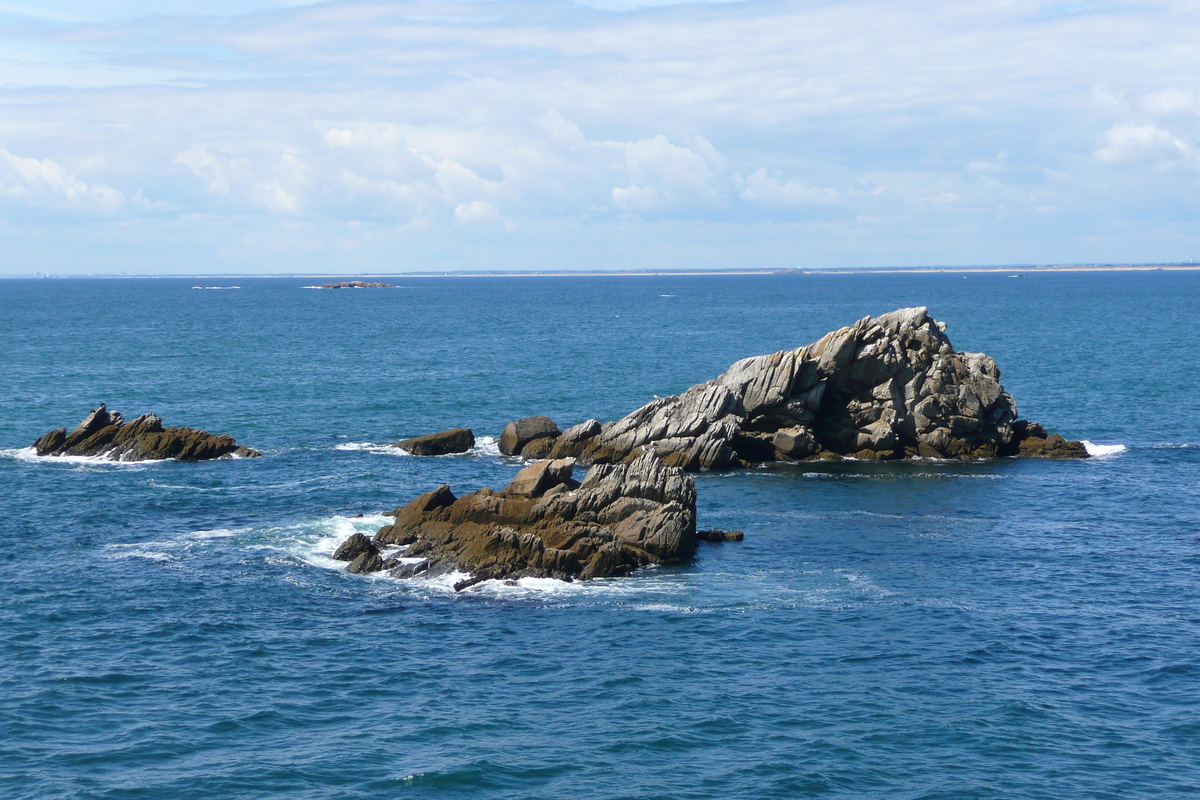 รูปถ่าย ฝรั่งเศส(France) คาบสมุทรกีเบอรง(Quiberon peninsula) แหลมแปร์โช(Pointe du Percho) 2008-07 28