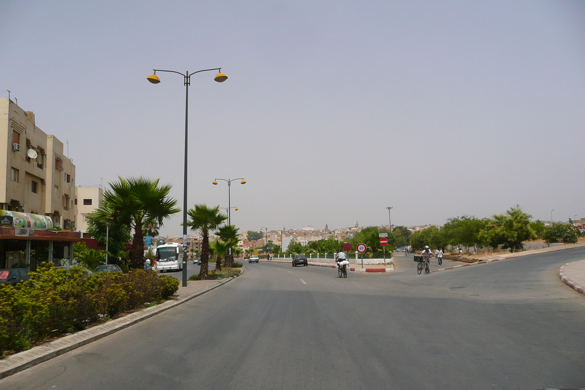 รูปถ่าย โมร็อกโก(Morocco) ถนนจากเฟสไปราบัต(Fes to Rabat Road) 2008-07 9