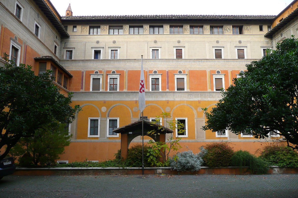 รูปถ่าย อิตาลี(Italy) โรม(Rome) ถนนบอร์โกซานโตสปีรีโต(Borgo Santo Spirito) 2007-11 13