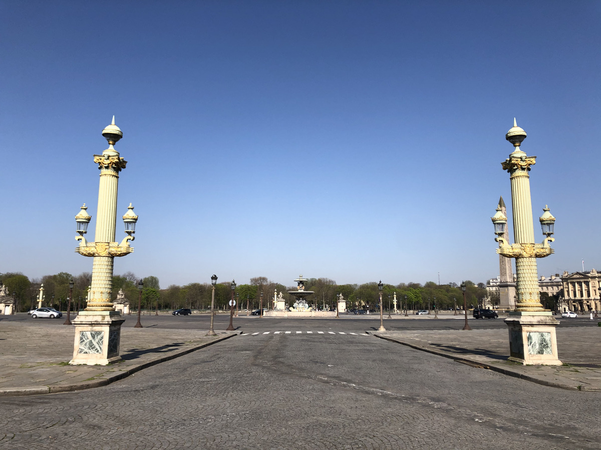 รูปถ่าย ฝรั่งเศส(France) ปารีสช่วงล็อกดาวน์(Paris lockdown) 2020-03 98