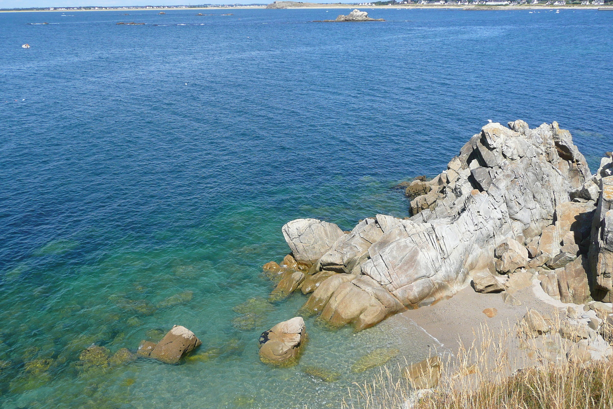 รูปถ่าย ฝรั่งเศส(France) คาบสมุทรกีเบอรง(Quiberon peninsula) แหลมแปร์โช(Pointe du Percho) 2008-07 16