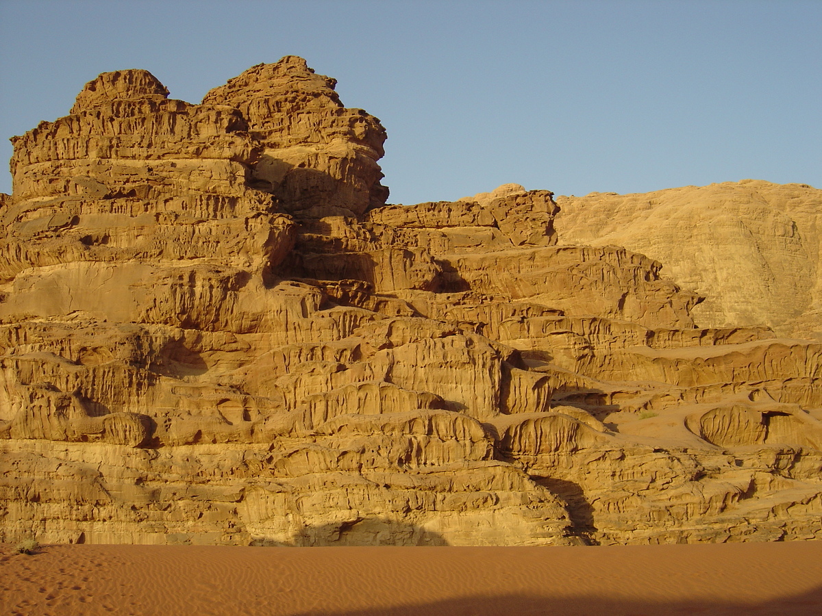 รูปถ่าย จอร์แดน(Jordan) ทะเลทรายวาดีรัม(Wadi Rum Desert) 2004-10 1