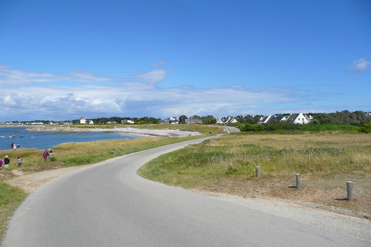 รูปถ่าย ฝรั่งเศส(France) คาบสมุทรกีเบอรง(Quiberon peninsula) แหลมแปร์โช(Pointe du Percho) 2008-07 31