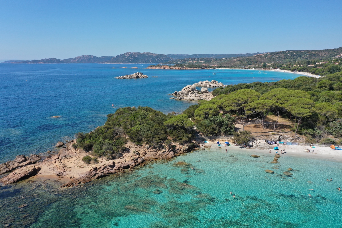 รูปถ่าย ฝรั่งเศส(France) คอร์สิคา(Corsica) หาดซันตาจูเลีย(Santa Giulia Beach) 2022-07 34